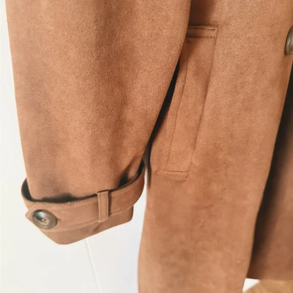 Windsor Camel Trench Coat - Picture 6 of 7